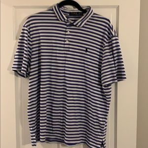 Ralph Lauren Polo Blue and White Striped